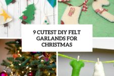 9 cutest diy felt garlands for christmas cover
