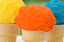 DIY edible playdough of 2 ingredients