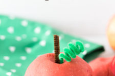 DIY apple pie playdough