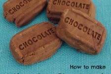 DIY chocolate playdough