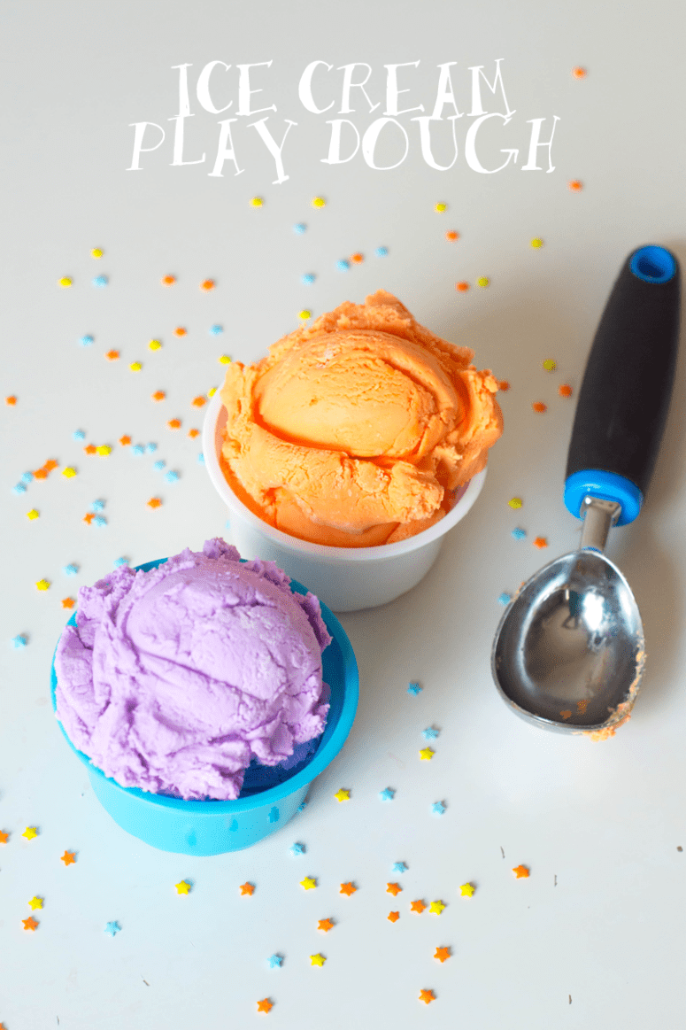 DIY ice cream playdough (via ourhollydays.com)