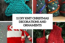 11 diy knit christmas decorations and ornaments cover