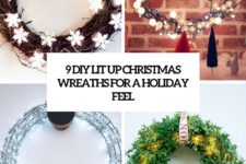 9 diy lit up christmas wreaths for a holiday feel cover