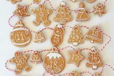 DIY cinnamon brown sugar cookies advent calendar
