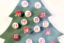 DIY cake pops advent calendar