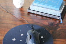 DIY constellation mousepad