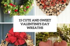 15 cute and sweet valentine’s day wreaths cover