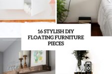 16 stylish diy floating furniture pieces cover