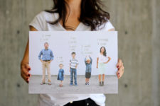 DIY photo family chore chart