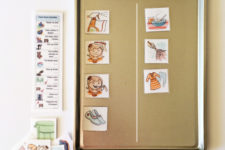 DIY preschool chore chart