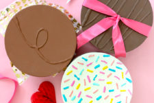 DIY giant chocolate boxes for Valentine’s Day
