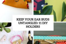 keep your ear buds untangled 11 diy holders cover