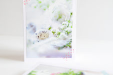 DIY photo Easter cards