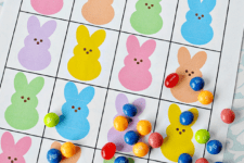 DIY Easter game ‘don’t eat the peep’