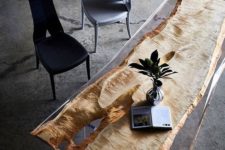 04 a gorgeous modern desk with live edge wood put into resin will inspire your working