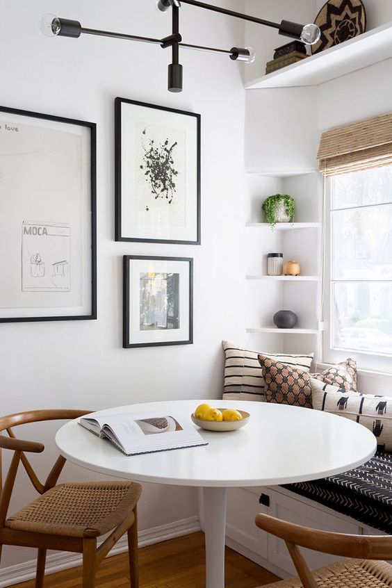 Comfy Corner Shelves To Save Some Space, Corner Storage For Dining Room