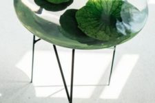 14 a lotus float table will bring a relaxing and zen feel to the space instantly