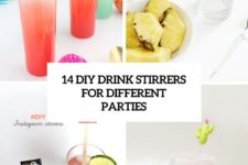 14 diy drink stirrers for different parties cover