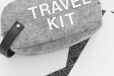 DIY personalized and decorated emergency travel kit