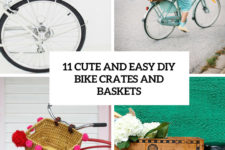11 cute and easy diy bike crates and baskets cover