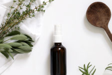 DIY all-natural herbal room spray