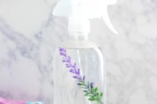 DIY grapefruit and lavender room sprays