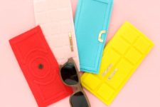 DIY colorful sunglasses cases inspired by ornate doors