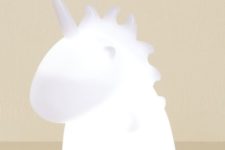 11 a gorgeous unicorn table lamp is ideal not only for kids’ but also for adults’ rooms