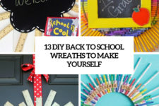 13 diy back to school wreaths to make yourself cover