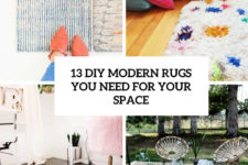 13 diy modern rugs you need for your space cover