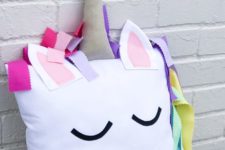 16 such a colorful and fun unicoorn pillow can be easily DIYed