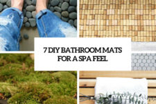 7 diy bathroom mats for a spa feel cover