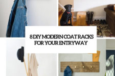 8 diy modern coat racks for your entryway cover