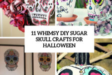11 whimsy diy sugar skull crafts for halloween cover