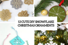 13 cute diy snowflake christmas ornaments cover