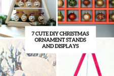 7 cute diy christmas ornament stands and displays cover