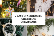 7 easy diy boho chic christmas ornaments cover