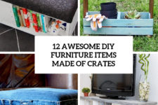 12 awesome diy furniture items made of crates cover