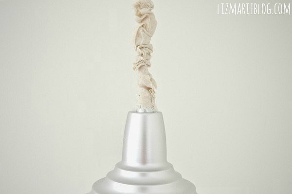DIY no sew fabric cord cover (via www.lizmarieblog.com)