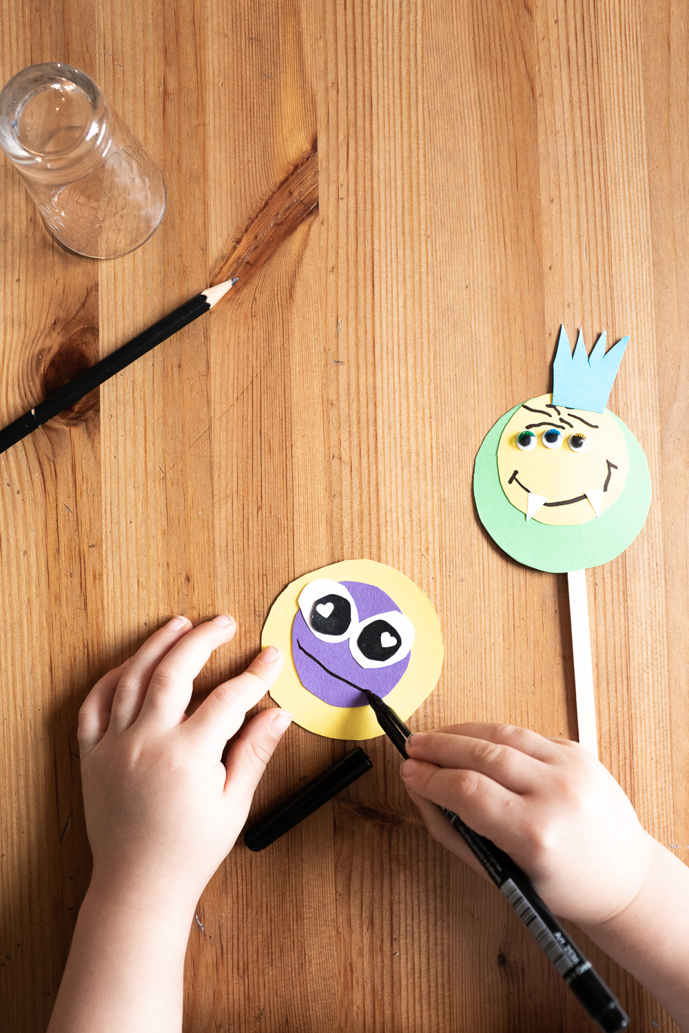 diy monster cupcake toppers for kids' parties