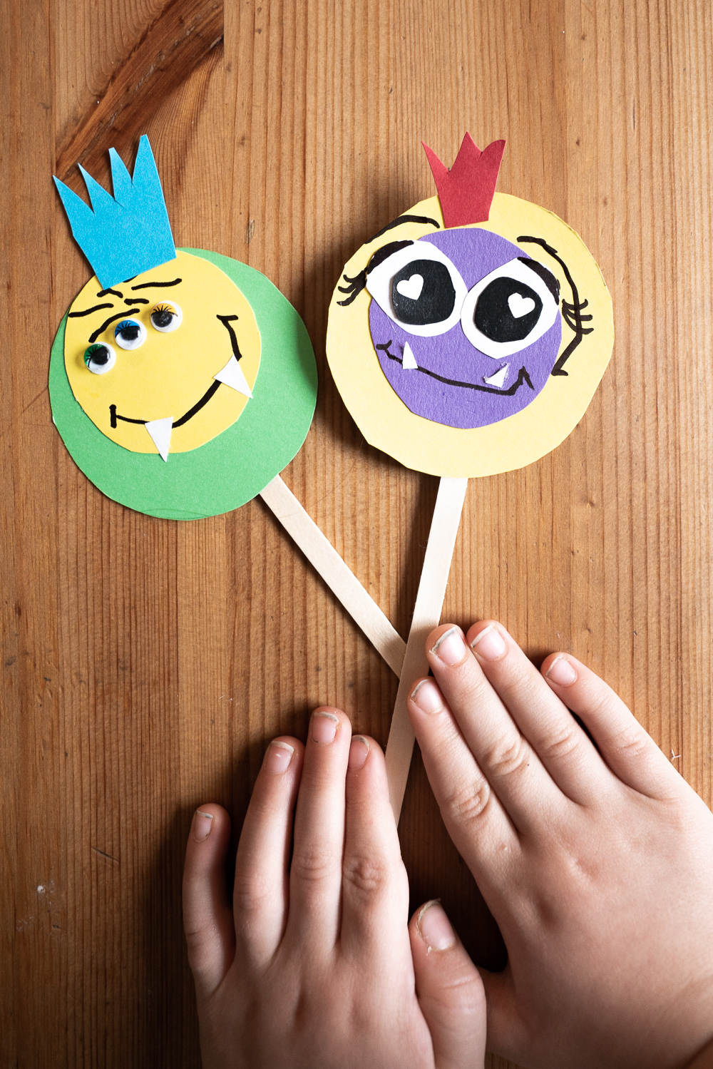diy monster cupcake toppers for kids' parties