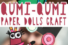 00 funny qumi-qumi paper dolls craft