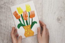 26 5 diy spring tulip cards your kids can make