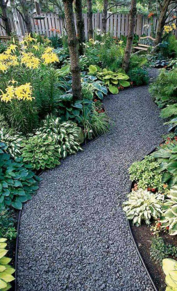 Gravel Garden Paths With Pros And Cons, Best Stone For Garden Path