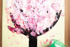 04 5 funny diy ways to paint blooming trees with kids