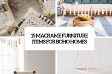 15 macrame furniture items for boho homes cover