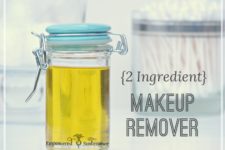 DIY 2-ingredient makeup remover