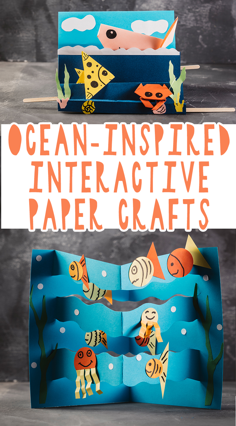 00 ocean inspired paper crafts
