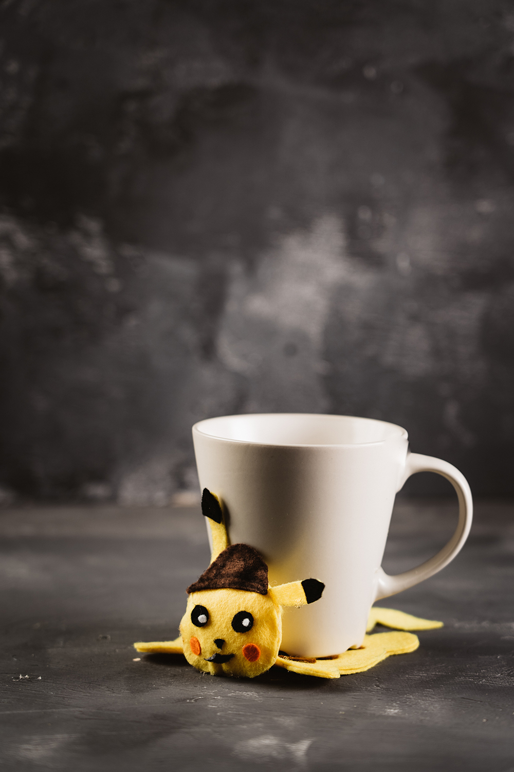 diy pikachu coaster and cup warmer