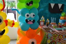 07 Monster birthday party will make your little monster scream with excitement
